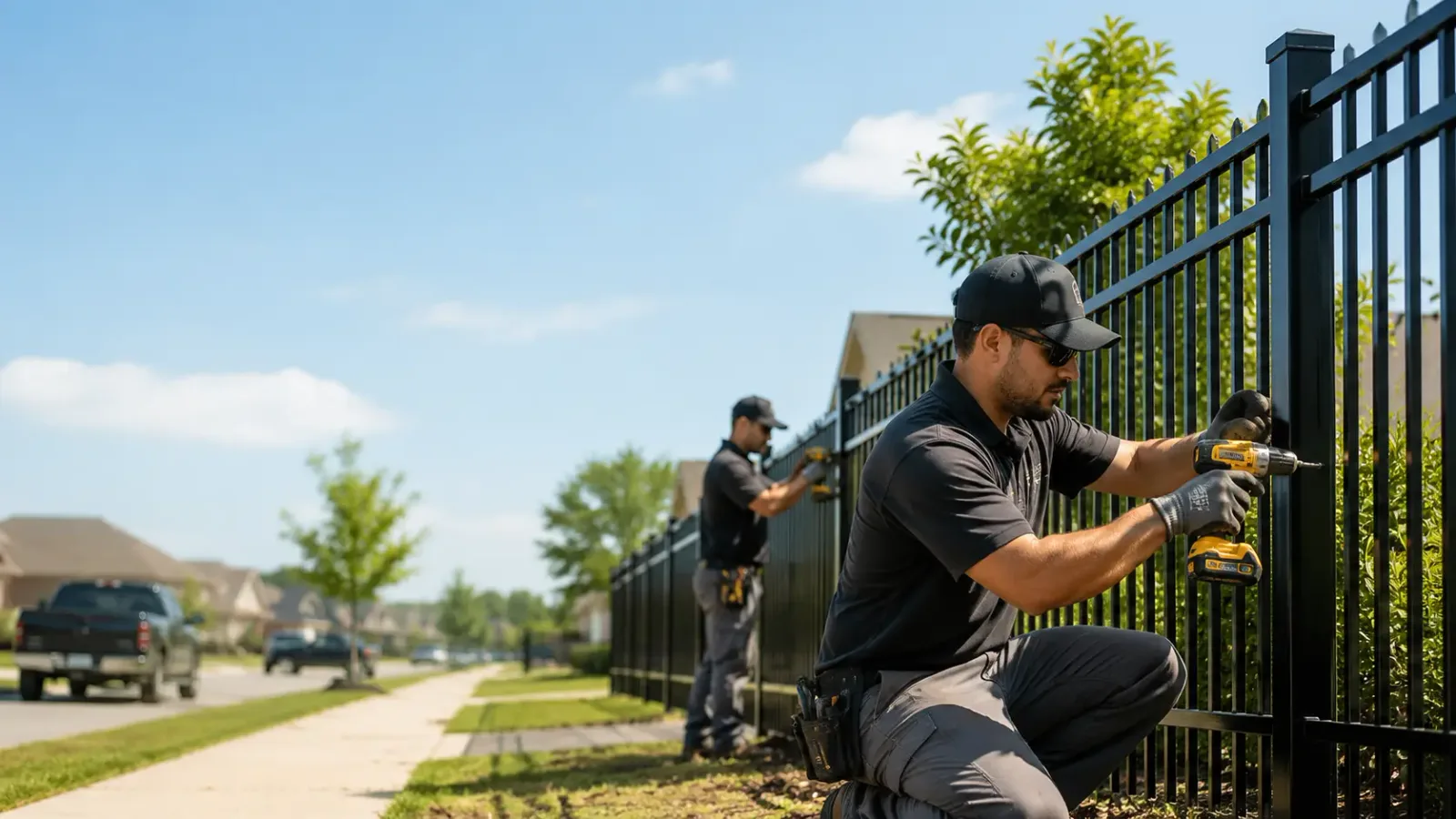 Metal Fence Installation in Pickstown, SD